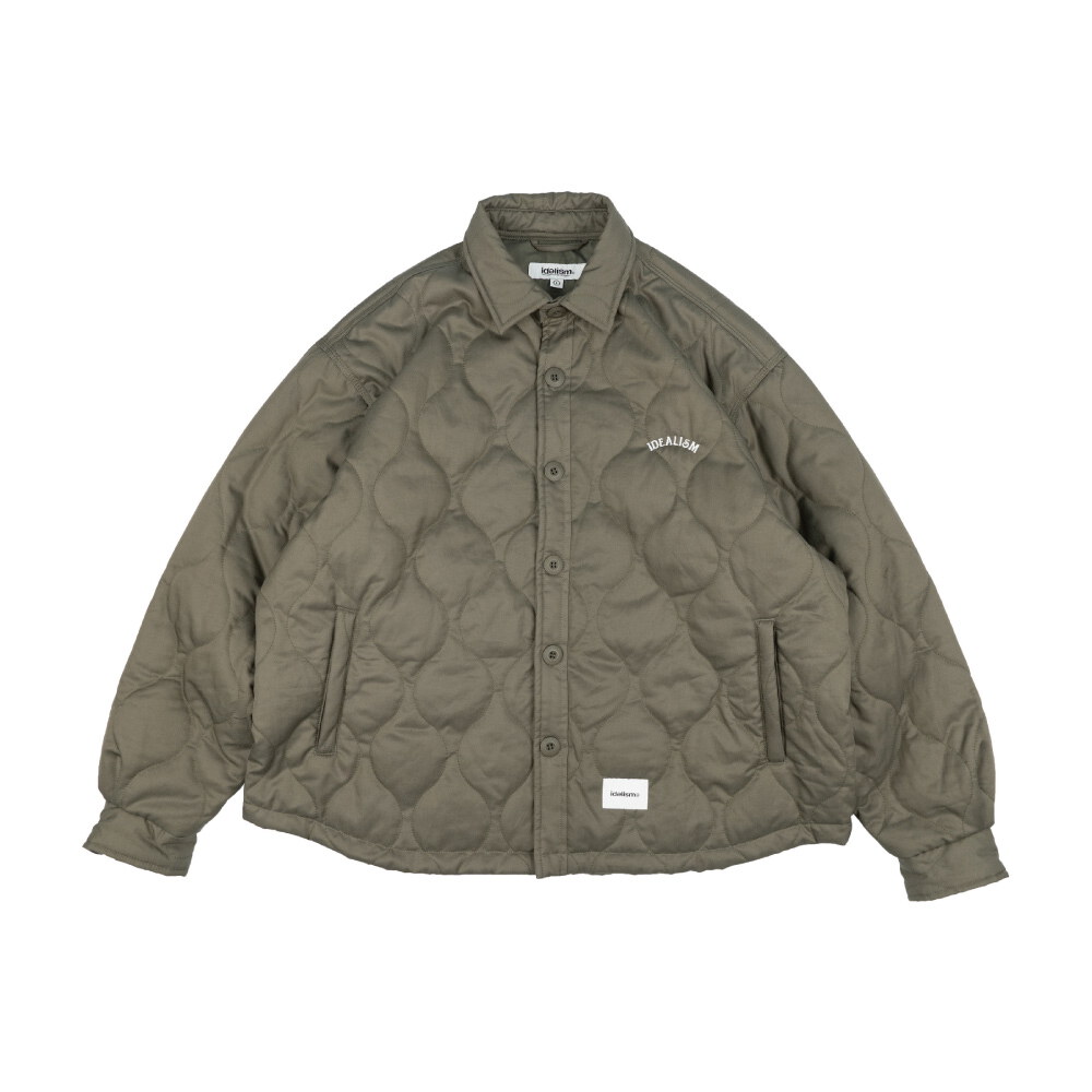 絎縫襯衫外套 Quilted Shirt Jacket