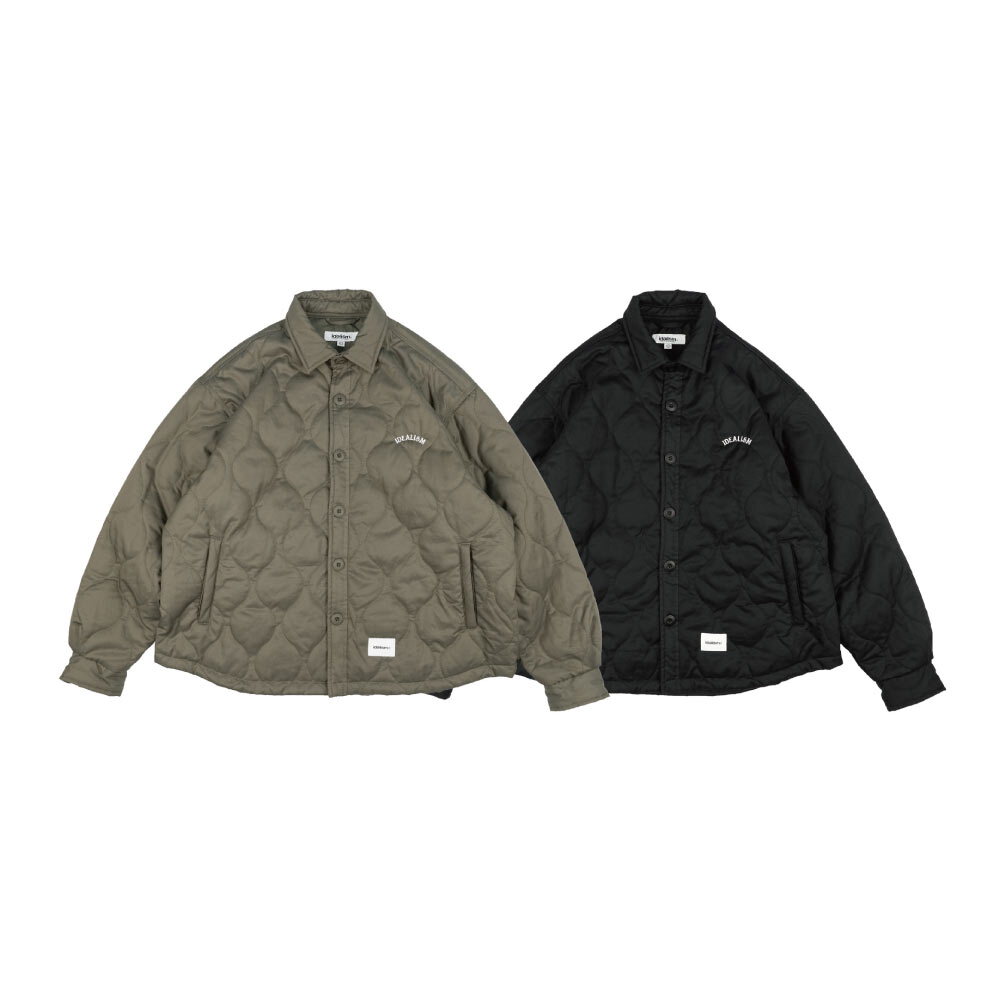 絎縫襯衫外套 Quilted Shirt Jacket