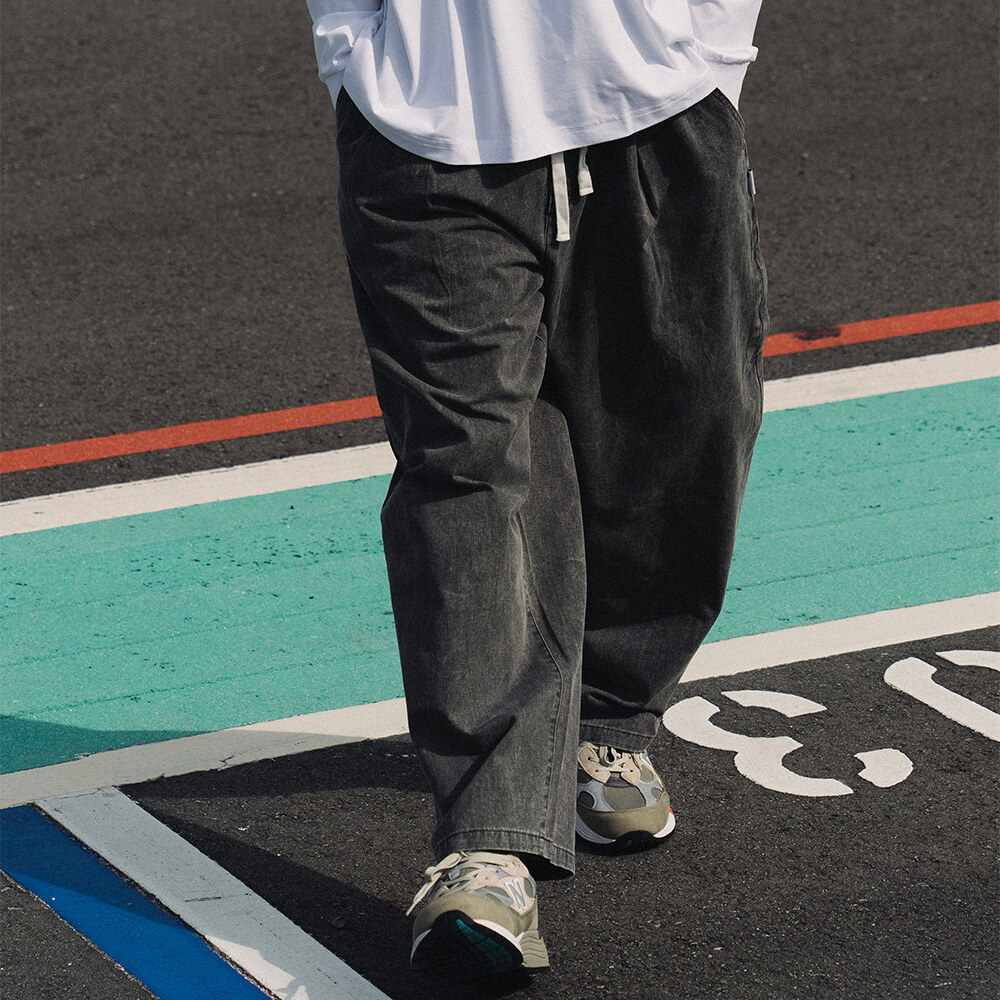 水洗休閒長褲  Washed Trouser
