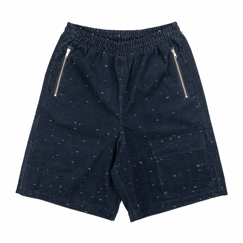 燈芯絨口袋短褲 Zipper Shorts