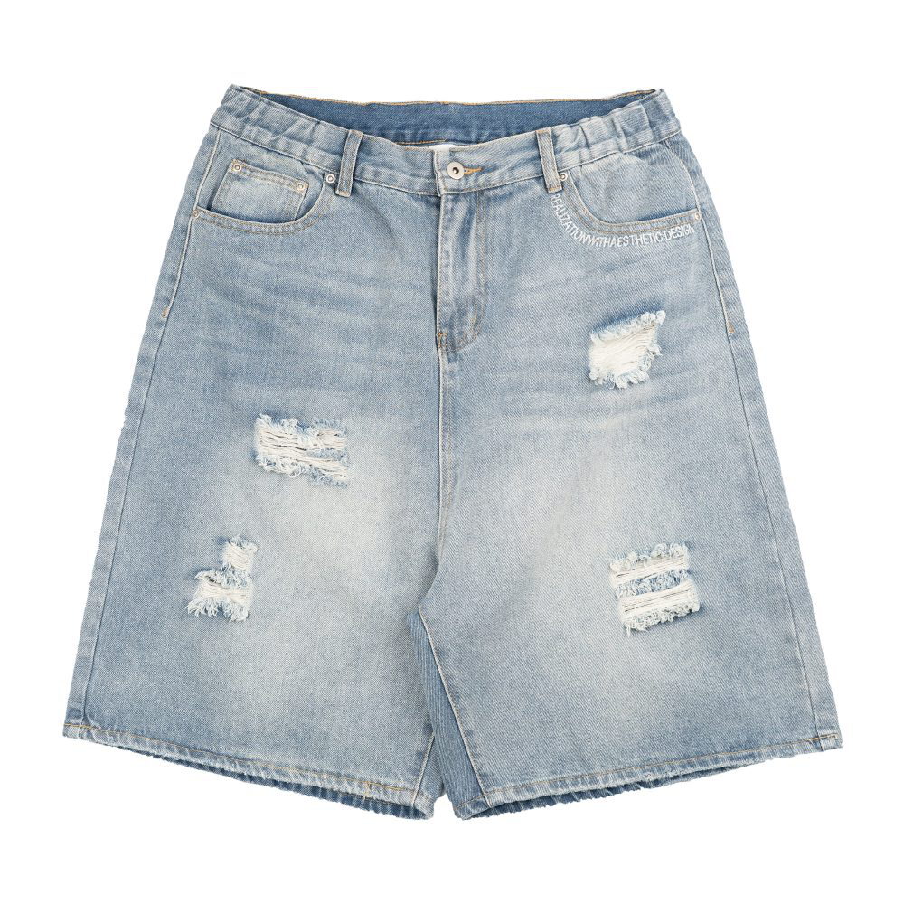 破壞牛仔短褲 Ripped Shorts