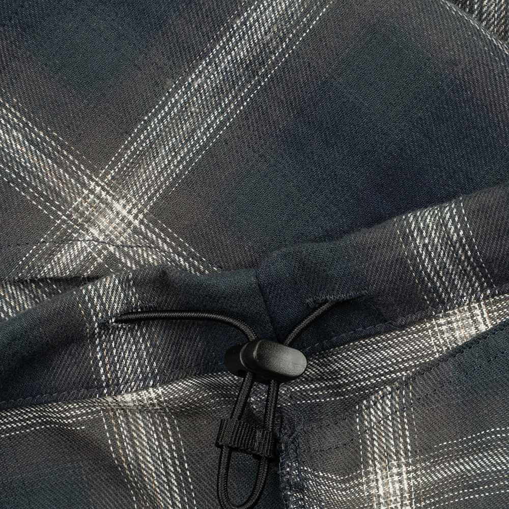 格紋半拉鏈polo杉 Check Zip Polo