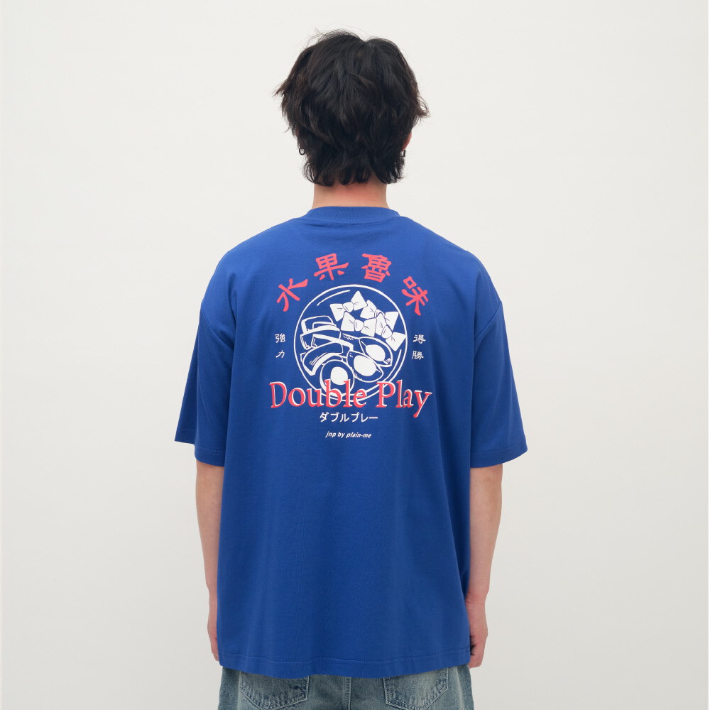 水果滷味棒球口號短TEE