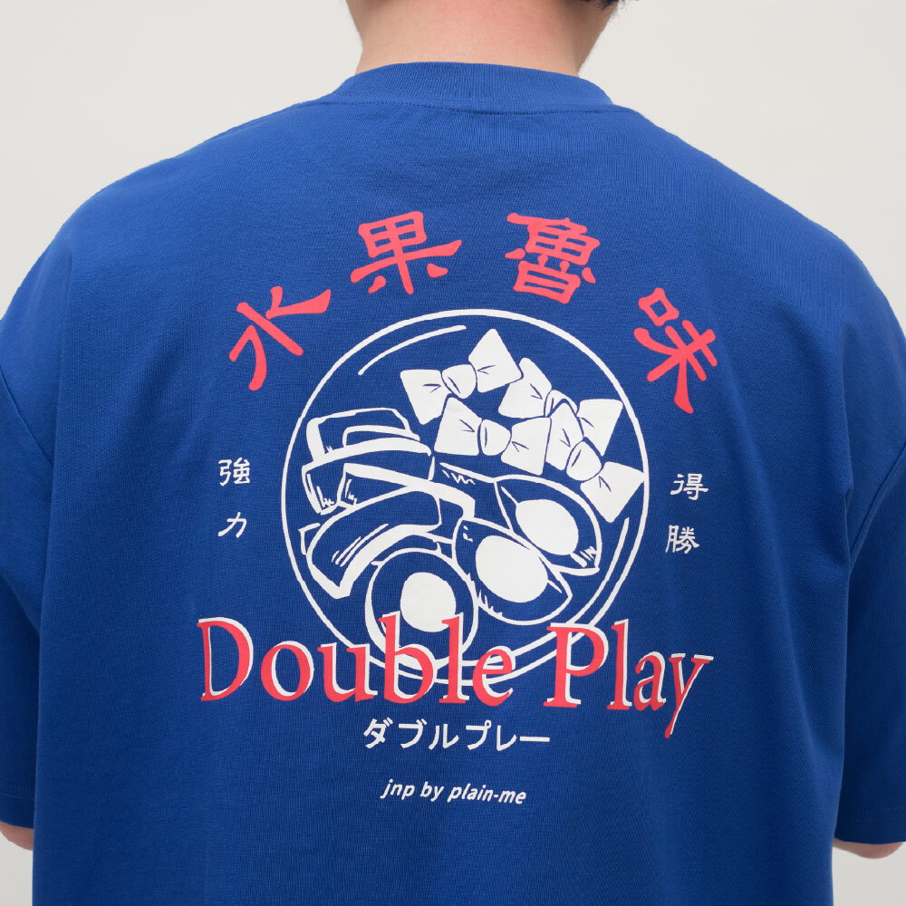 水果滷味棒球口號短TEE