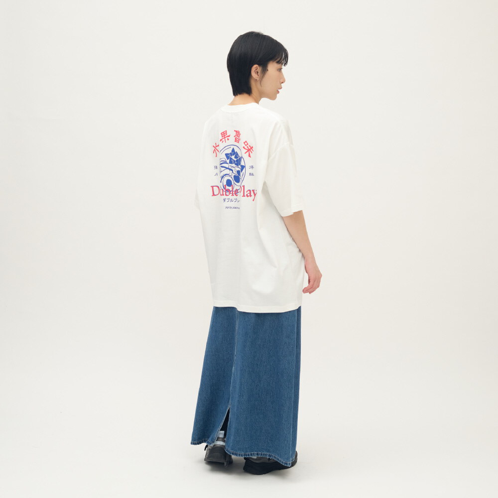 水果滷味棒球口號短TEE