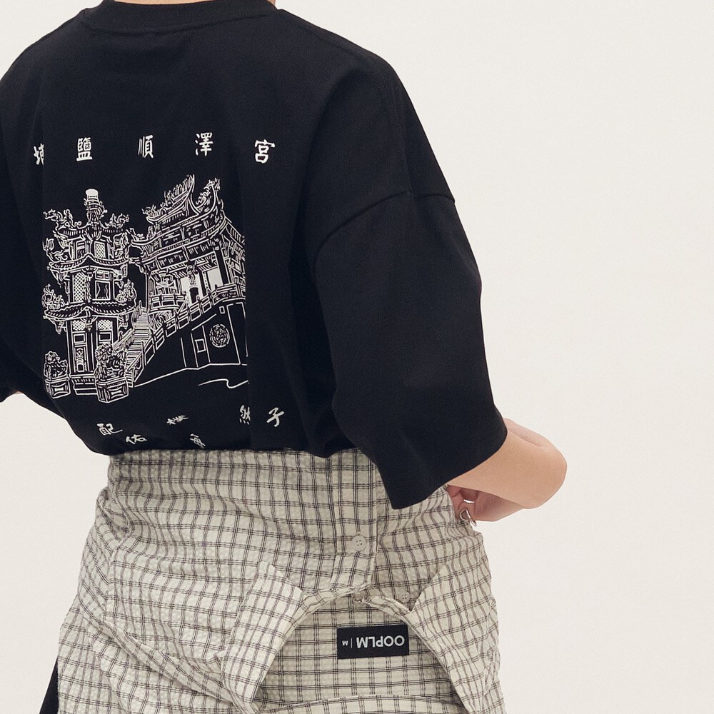 埔鹽順澤宮 x plain-me 順印花TEE