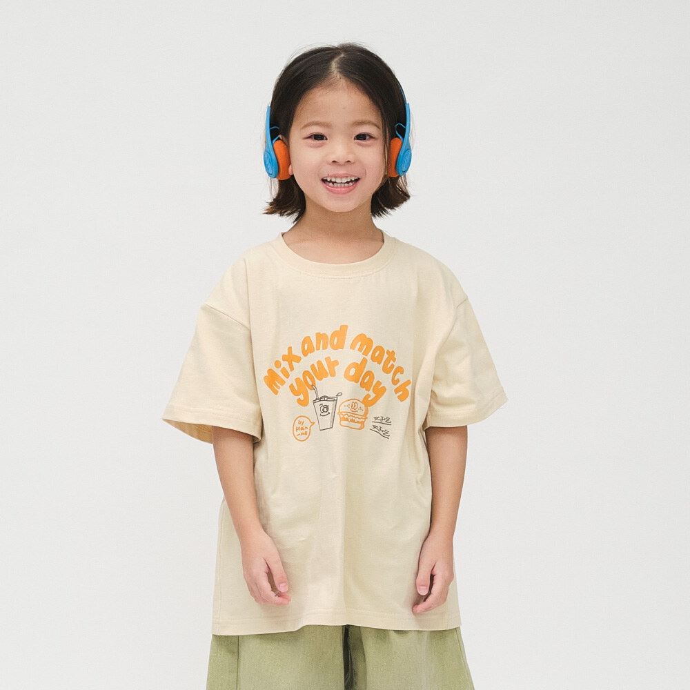 美芝城 x plain-me 早安晨之美小童TEE