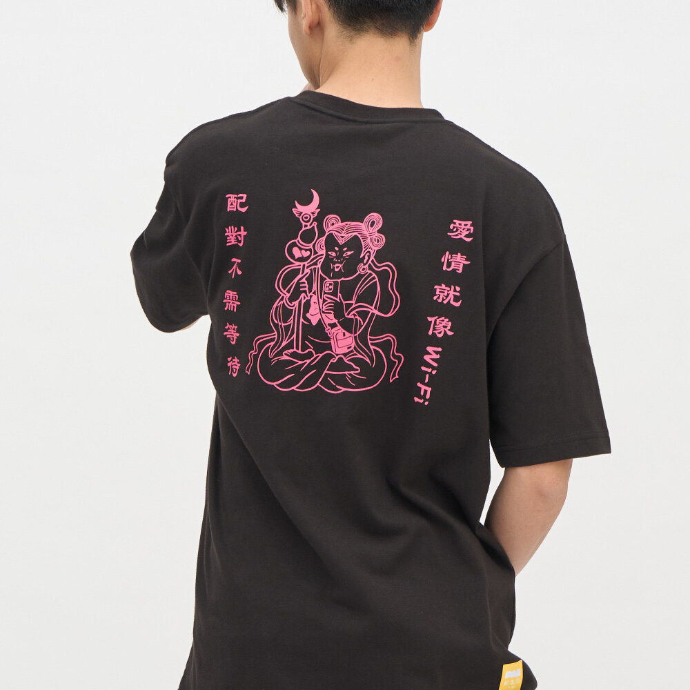 桃花大神保庇愛情短袖TEE