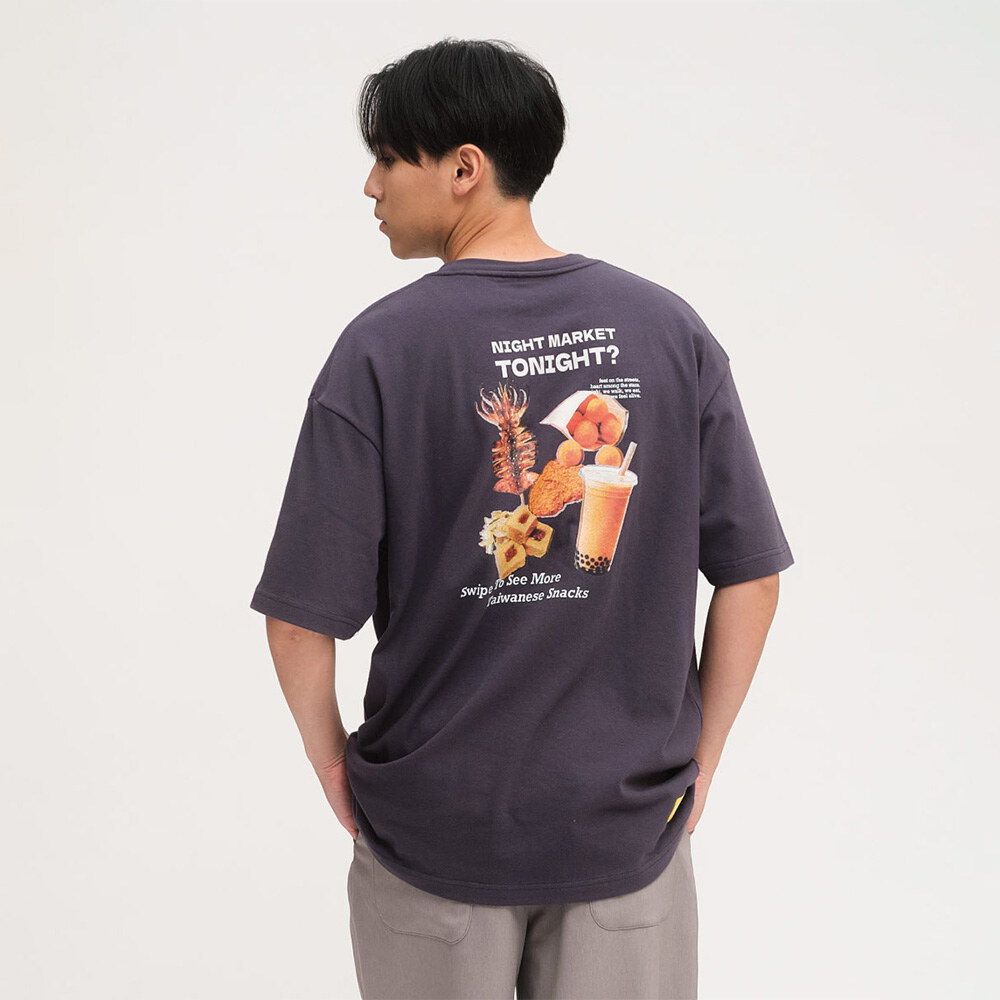 夜市食物圖鑑TEE