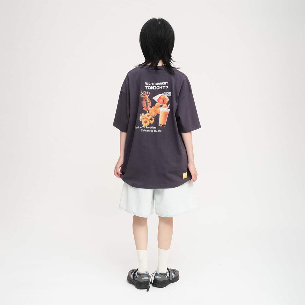 夜市食物圖鑑TEE