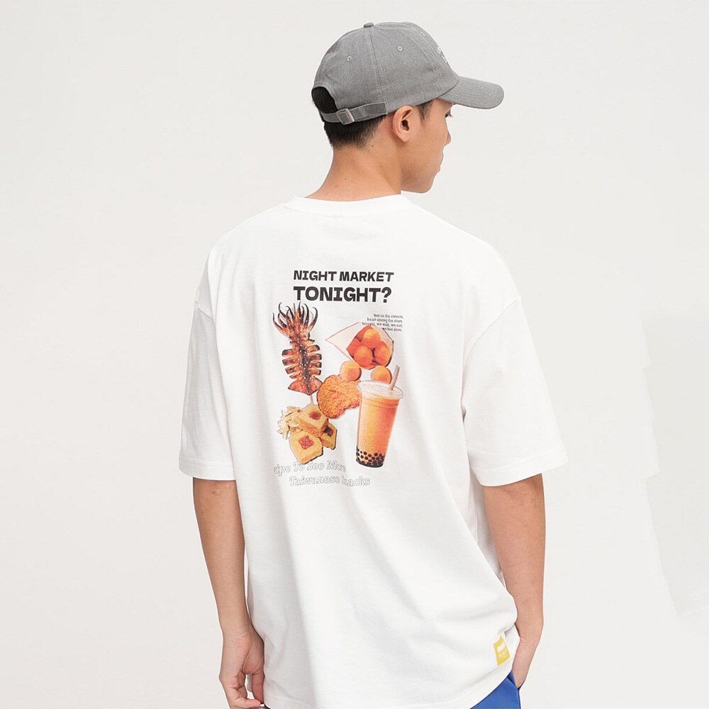 夜市食物圖鑑TEE