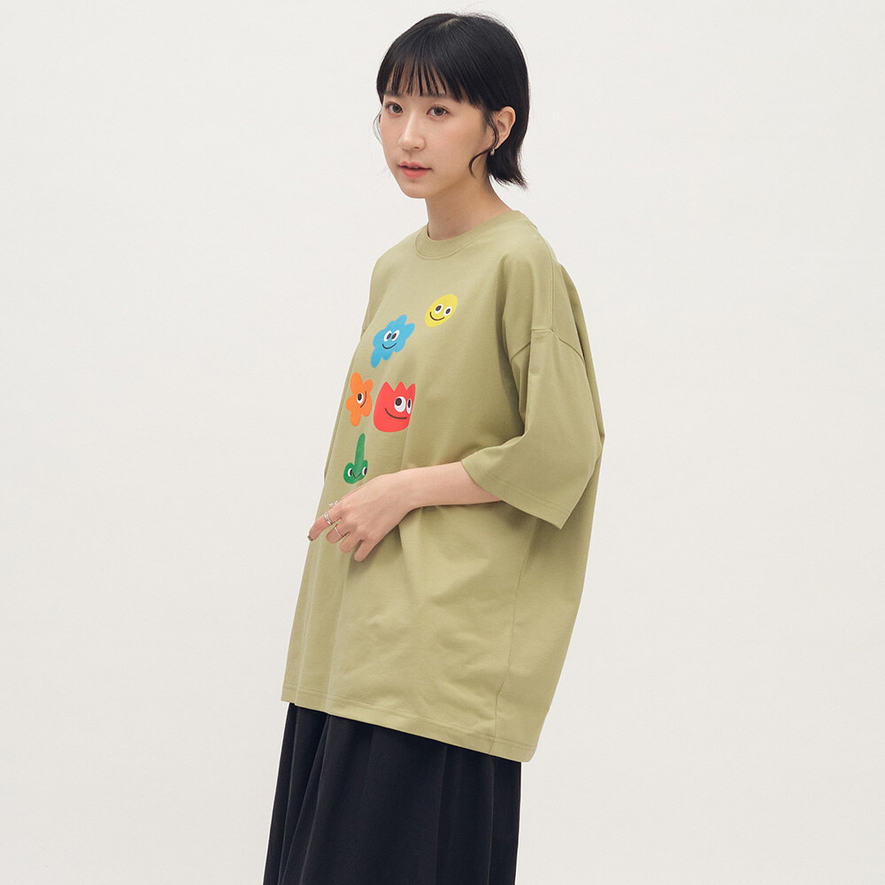 心花朵朵開圖TEE