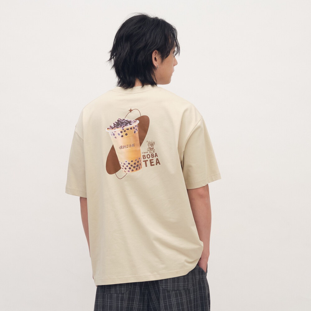 我愛珍奶短TEE