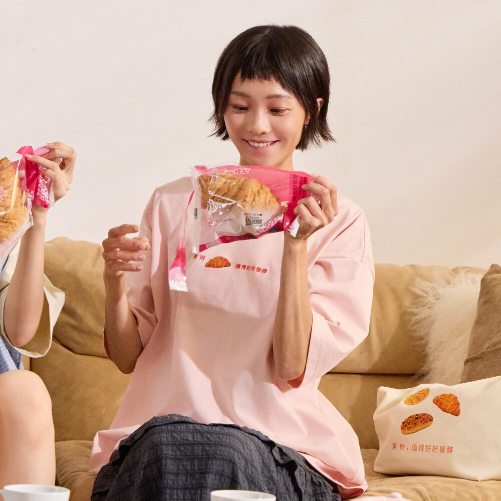統一麵包聯名麵包刺繡 TEE