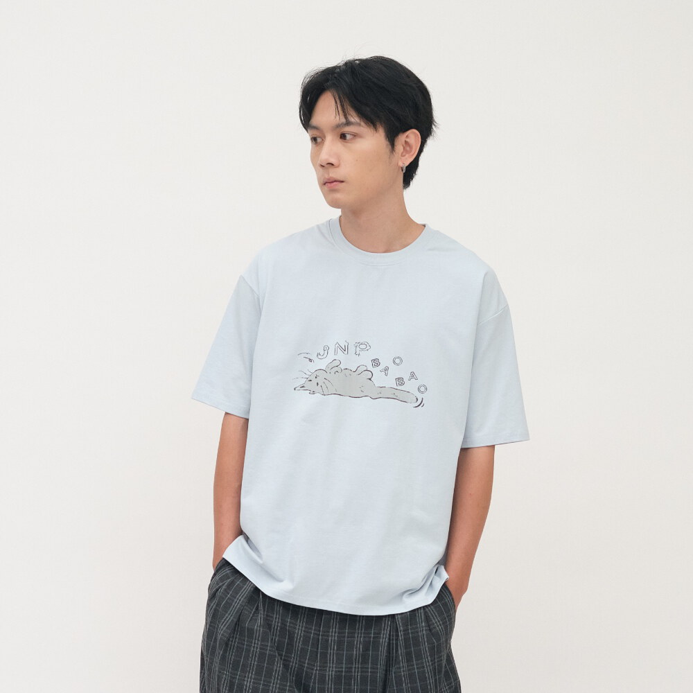 翻肚皮貓咪TEE
