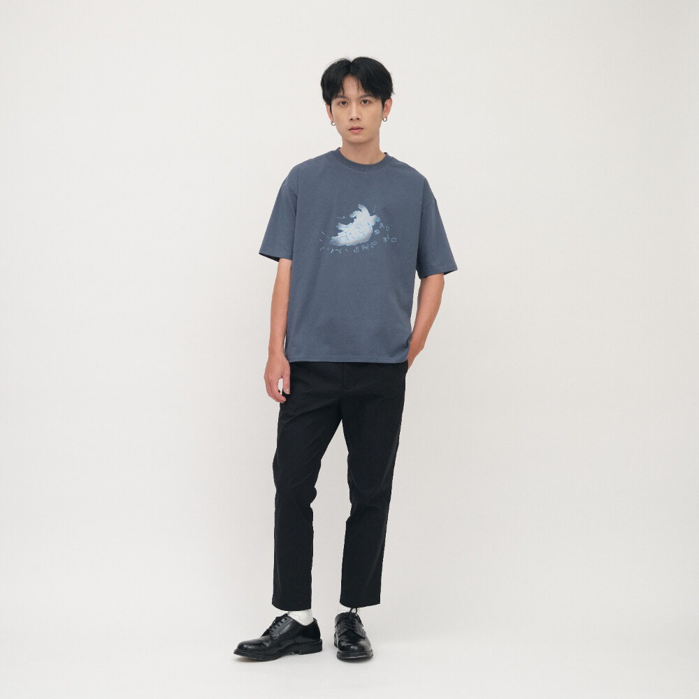 咬拖鞋小狗TEE