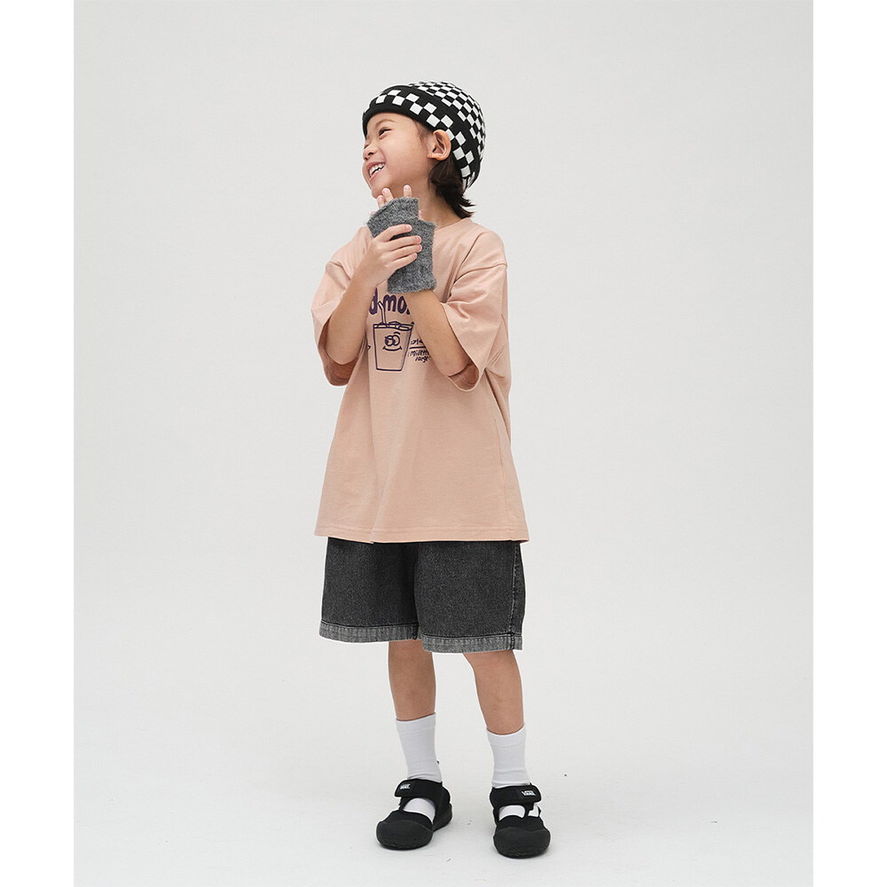 灰粉/130-美芝城大冰奶小童TEE