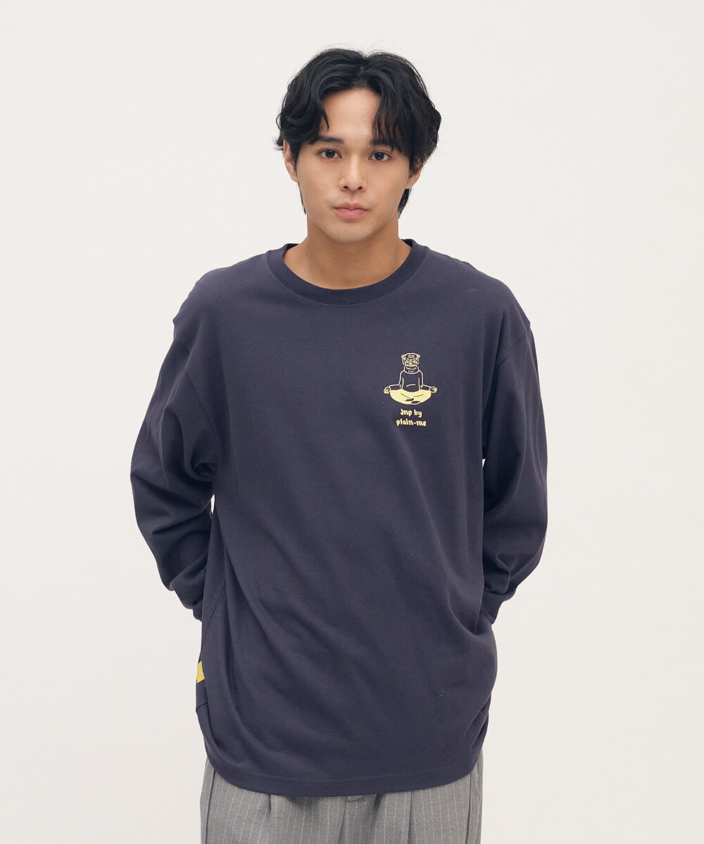 虎吸吐納詼諧長袖TEE