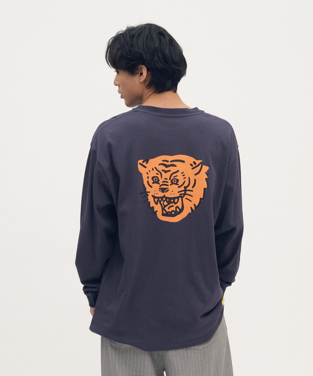 虎吸吐納詼諧長袖TEE