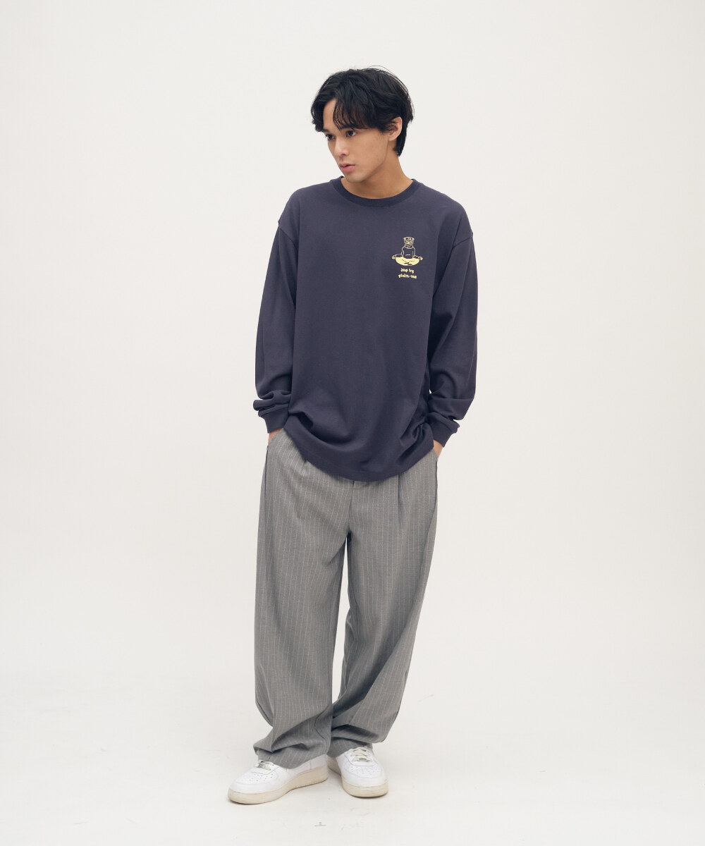 虎吸吐納詼諧長袖TEE