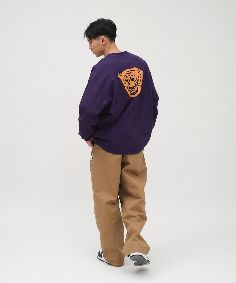 虎吸吐納詼諧長袖TEE