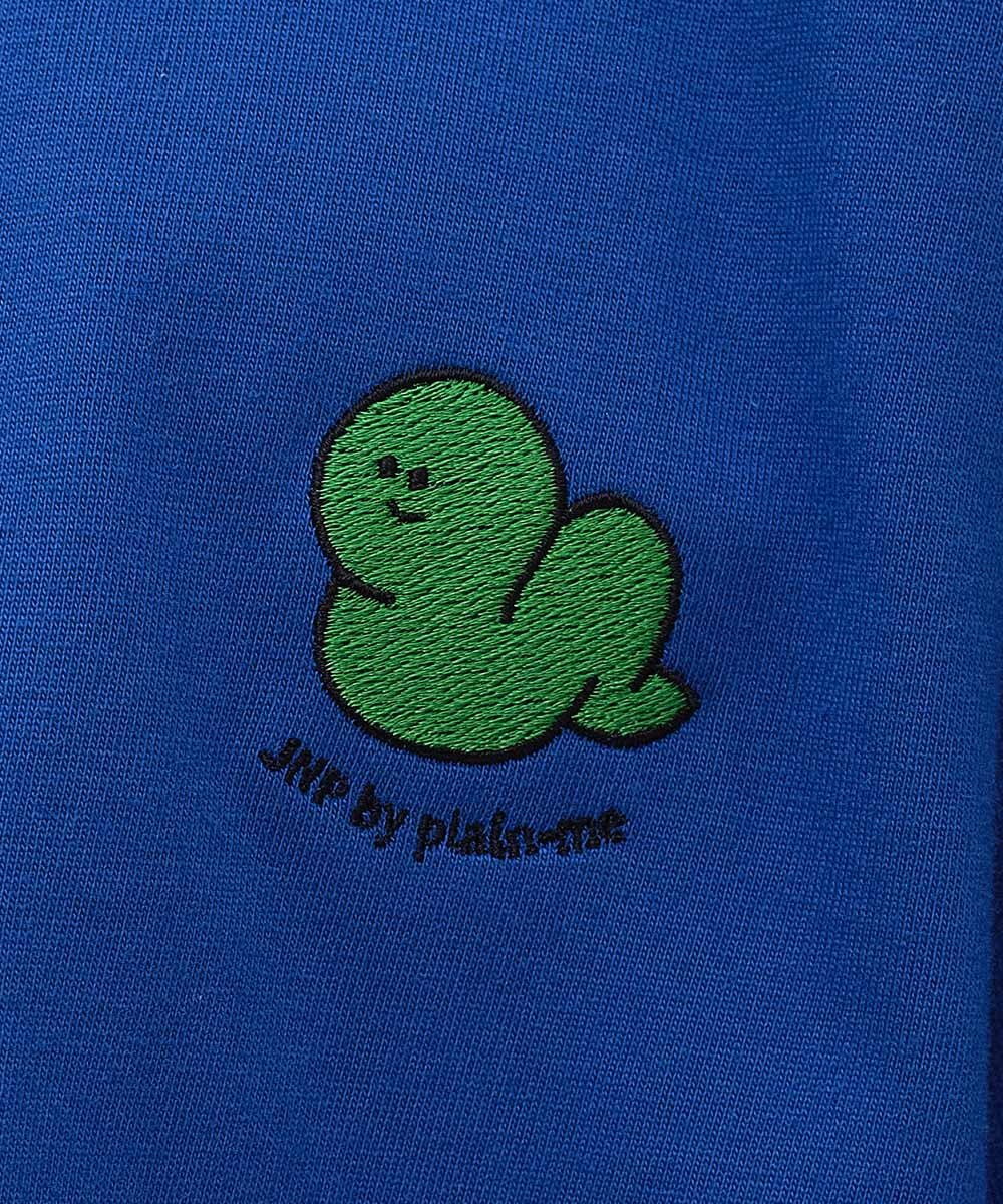 蛇蛇刺繡短TEE