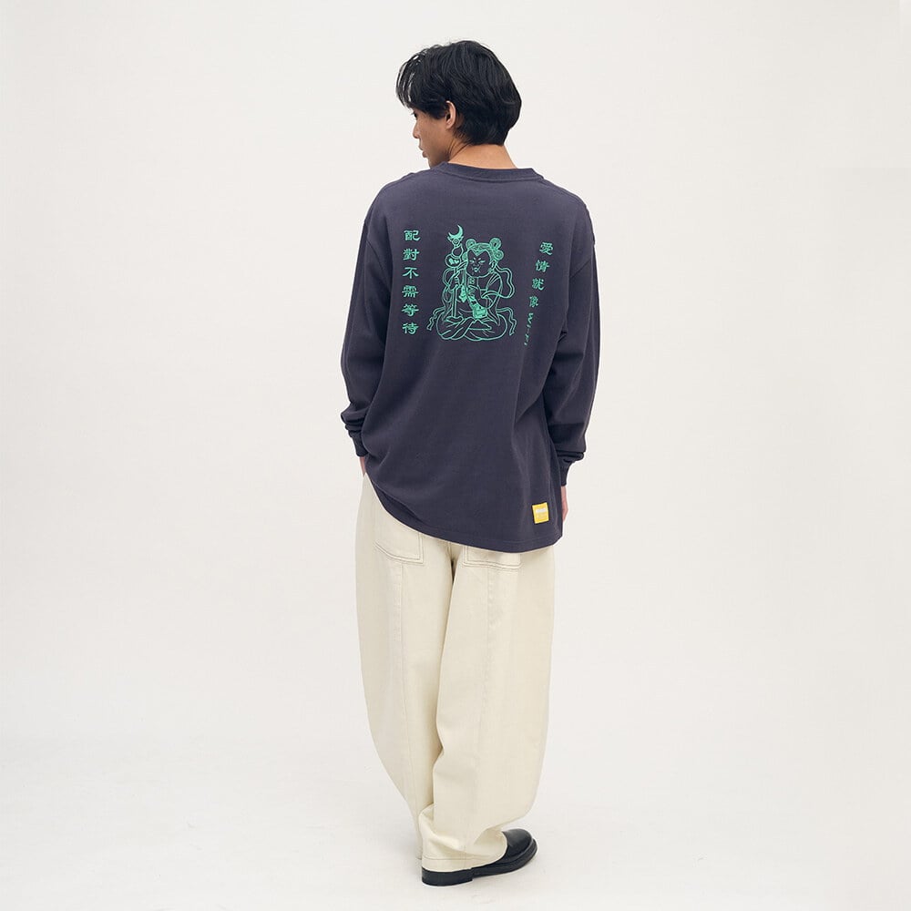 桃花大神保庇愛情長袖TEE