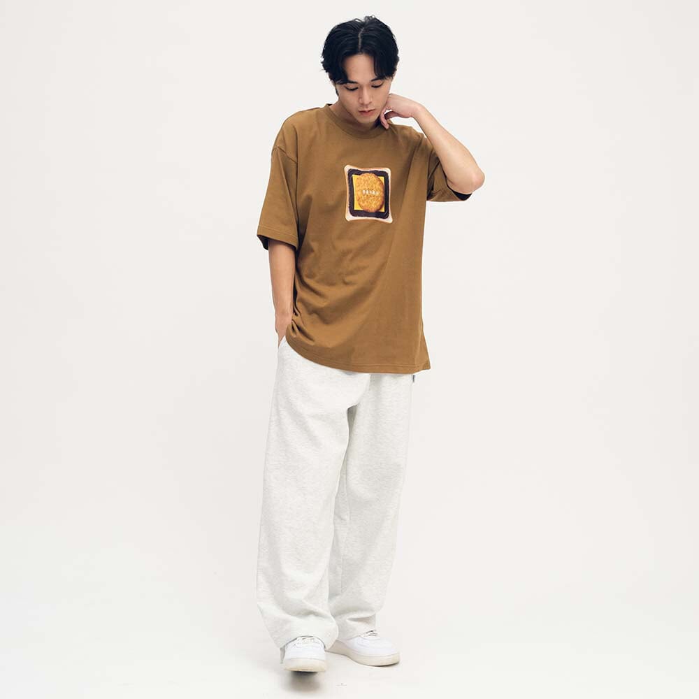 巧克力薯餅吐司短袖TEE