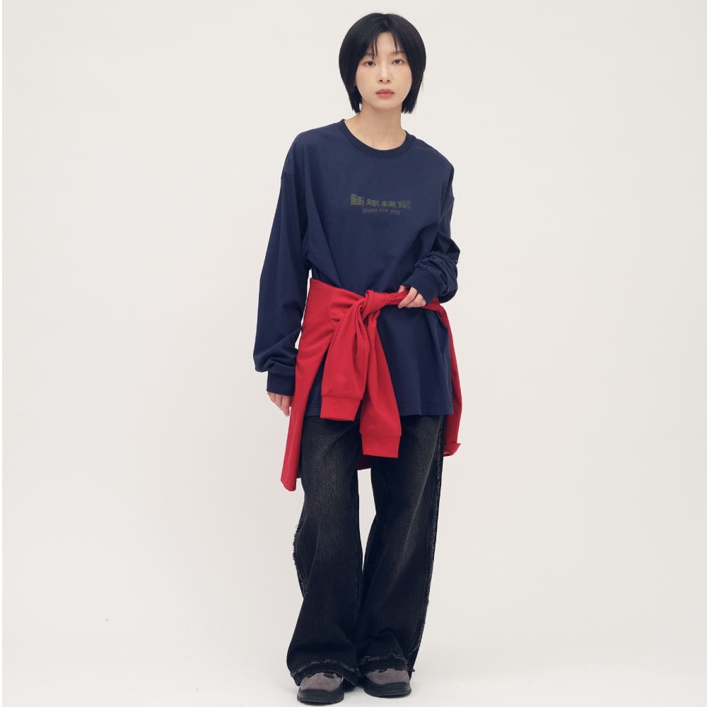 滑板門神長袖TEE