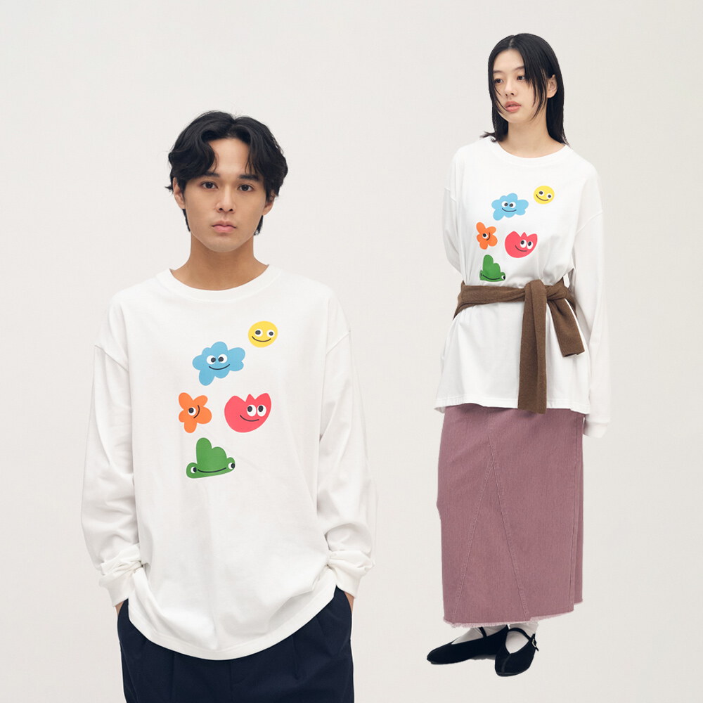 心花朵朵開長TEE