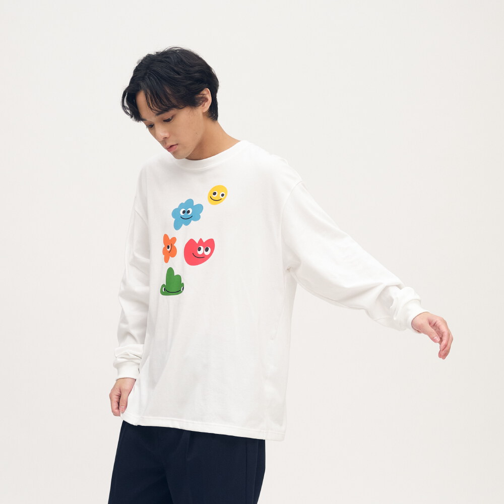 心花朵朵開長TEE