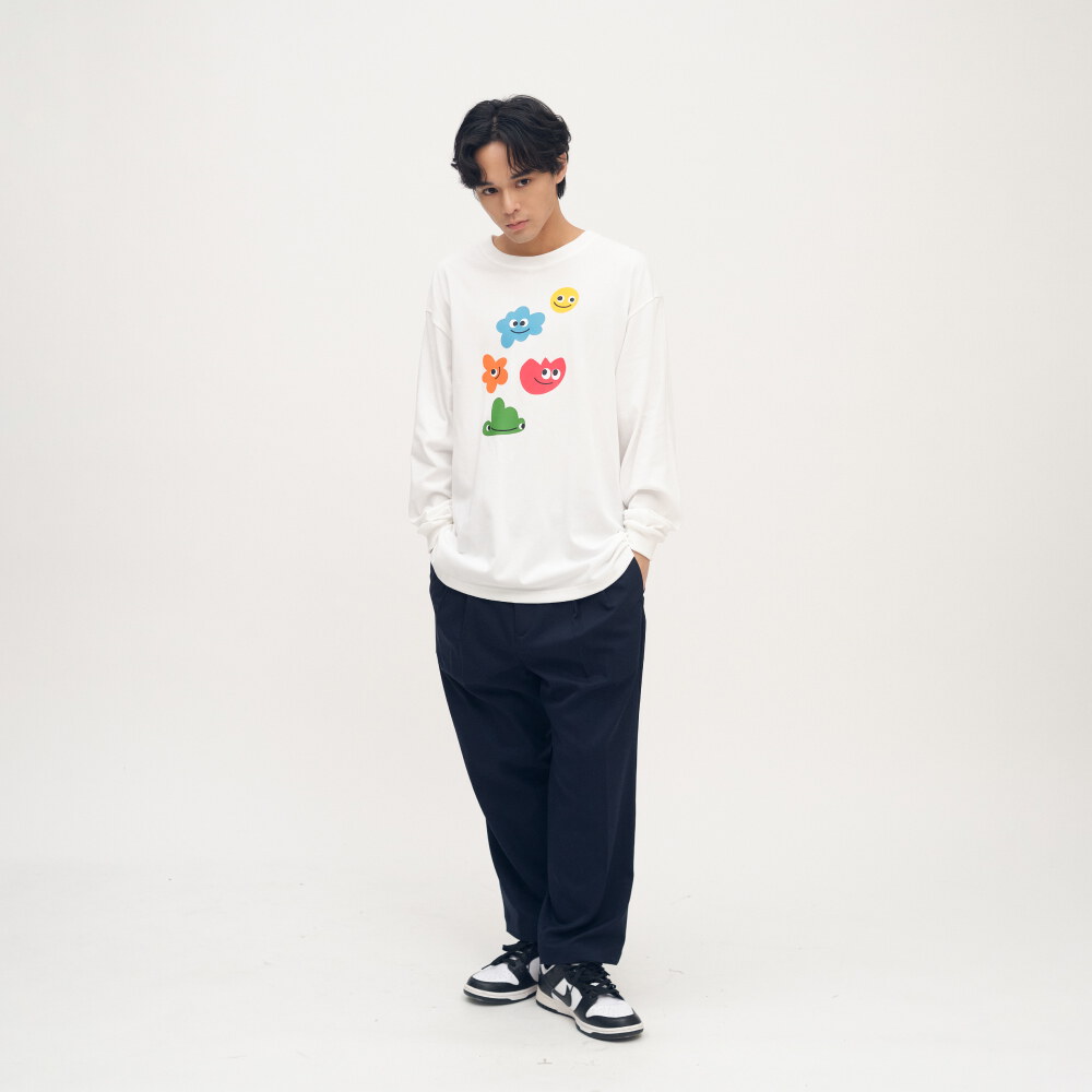 心花朵朵開長TEE