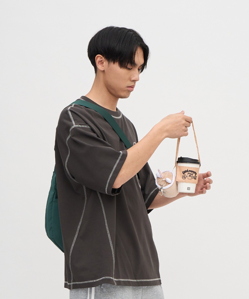 大冰奶玩偶飲料提把