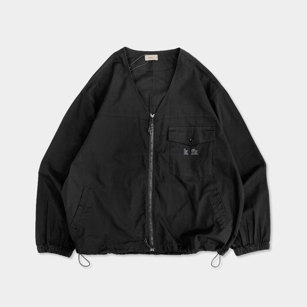 KFK 半開襟拉鍊衫