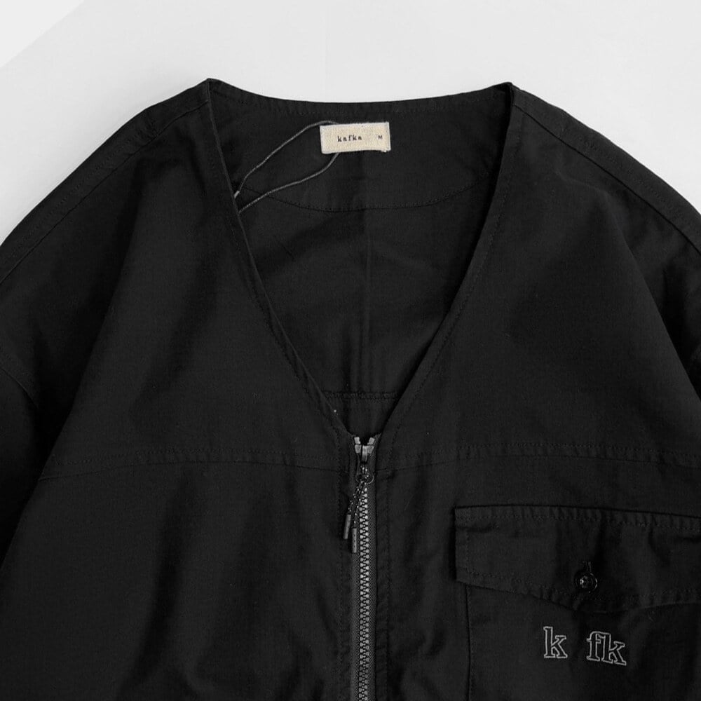 KFK 半開襟拉鍊衫