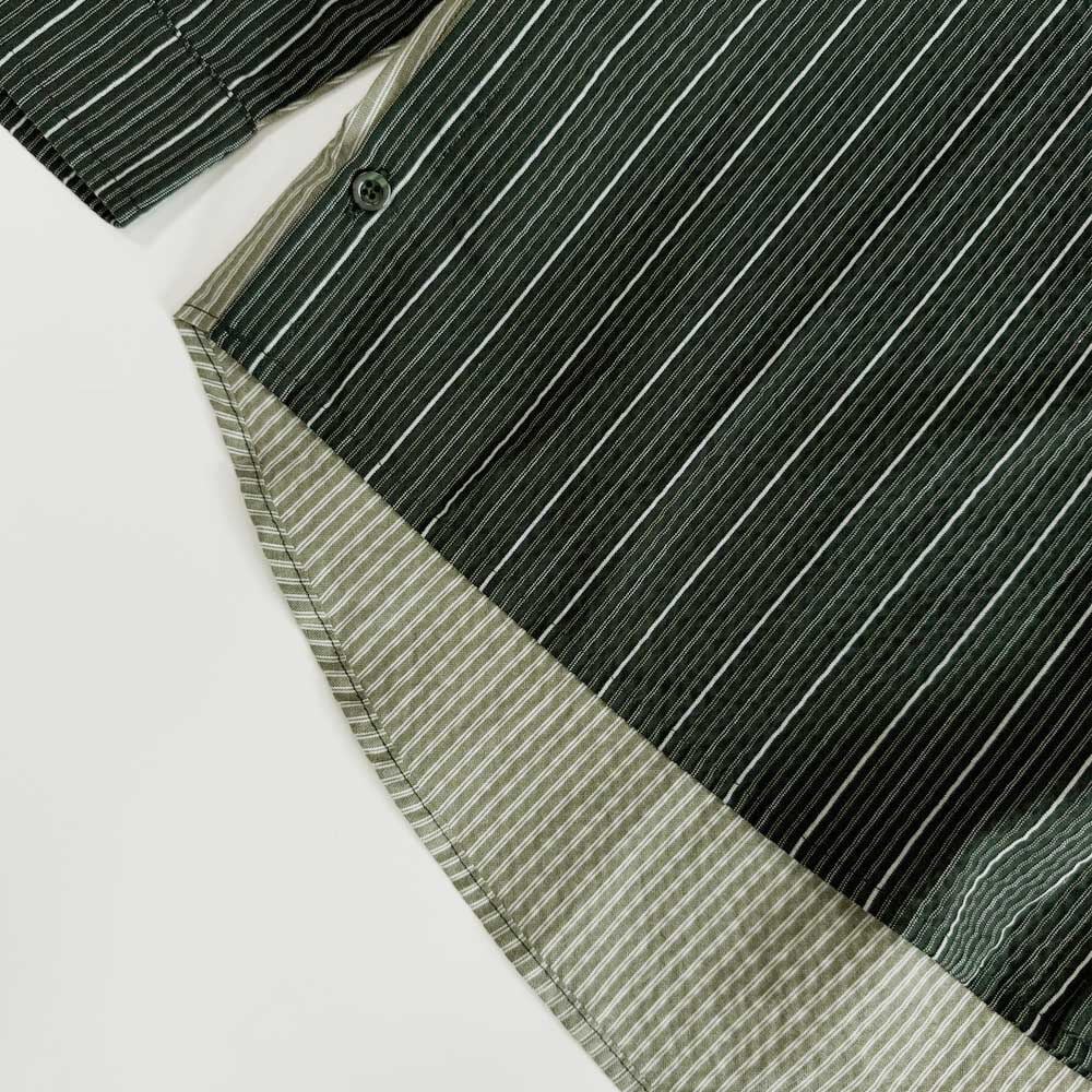 KFK 拼接側開襯衫