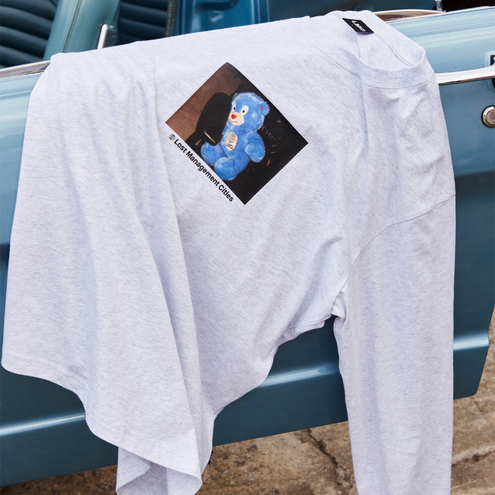 照片小熊長TEE PHOTO BEAR LONG SLV TEE
