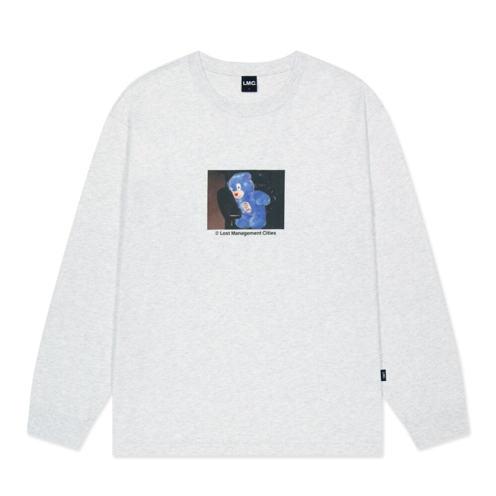 照片小熊長TEE PHOTO BEAR LONG SLV TEE