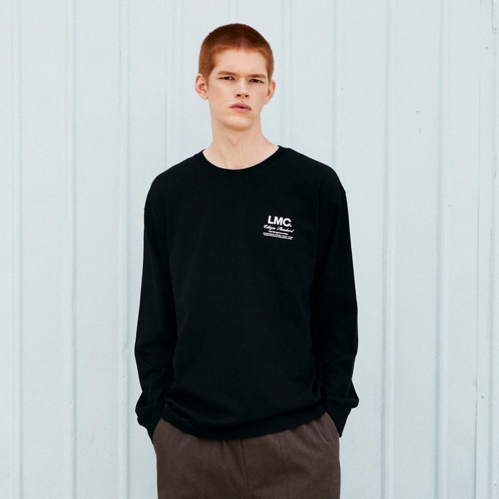 地球圖像長TEE STONE GLOBE LONG SLV TEE