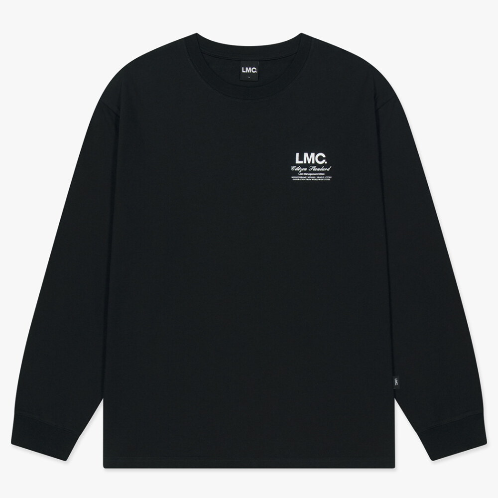 地球圖像長TEE STONE GLOBE LONG SLV TEE