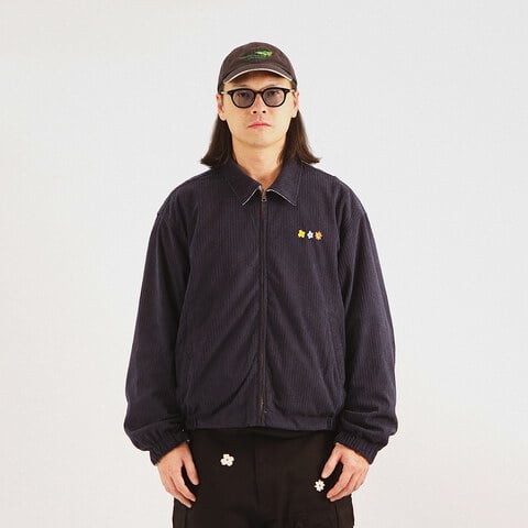 雙面花紋切換外套 Two Face Flower Jacket