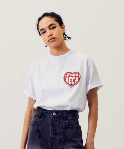 AECA0117-251 愛心印花上衣 AECA LOVE HALF SLEEVE TEE