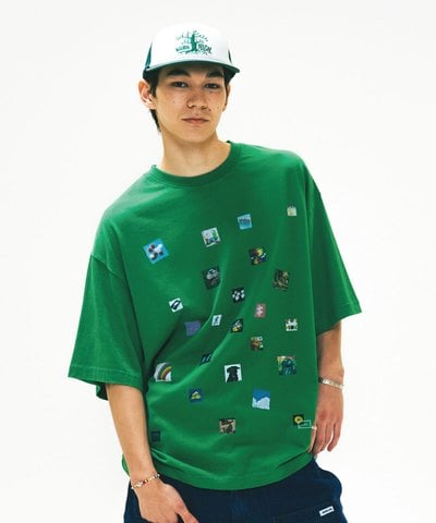 圖像拼貼短T Picture Collage Half Tee