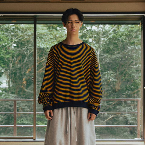 條紋上衣 Stripe Sweat Shirt