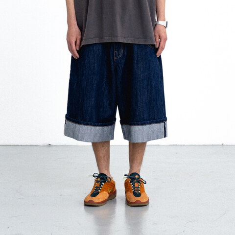 七分牛仔褲 Turn-up Selvedge Denim Half Pants