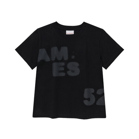 AMES0103-261 噴漆短袖上衣 SPRAY 52 TYPO TEE