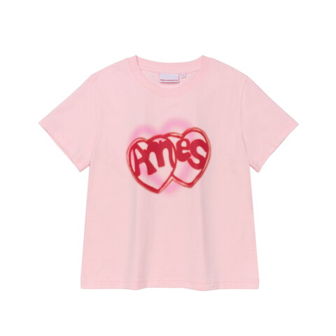 AMES0104-261 愛心印花上衣 HEART SPRAY TEE
