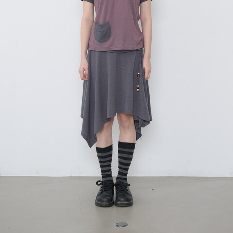 BAUF4001-261 不對稱造型裙 Flared Unbalanced Skirt