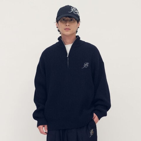 中信聯名立領針織套頭上衣