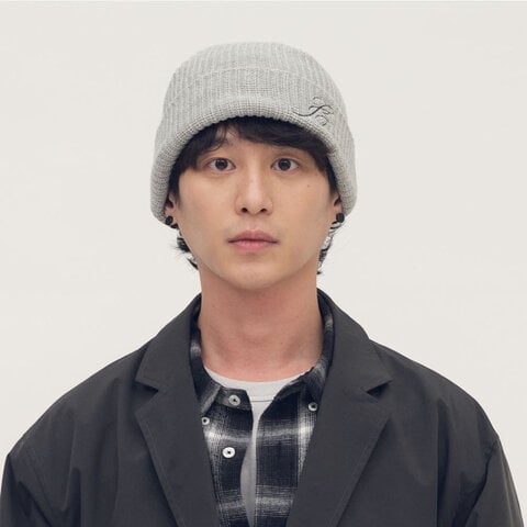 中信聯名刺繡針織毛帽